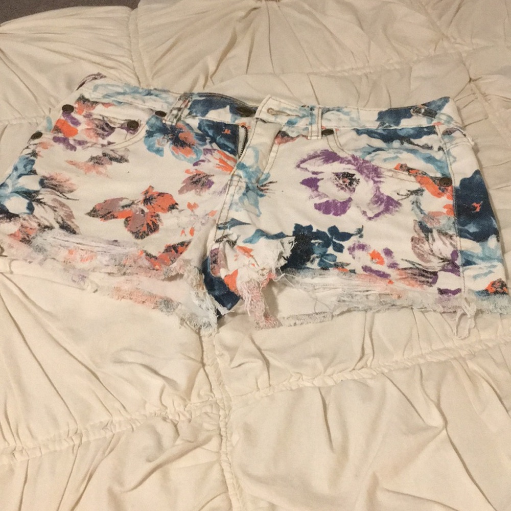 Free people floral shorts